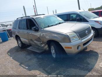  Salvage Mercury Mountaineer