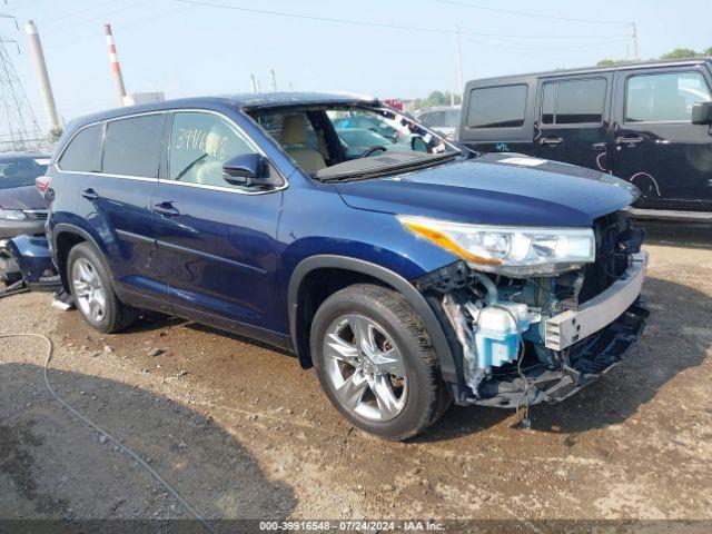  Salvage Toyota Highlander