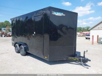  Salvage Cargo 16  Enclosed Trailer