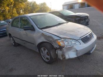  Salvage Toyota Corolla