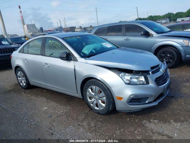  Salvage Chevrolet Cruze