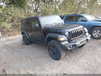  Salvage Jeep Wrangler