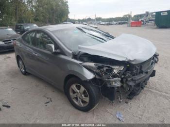  Salvage Hyundai ELANTRA