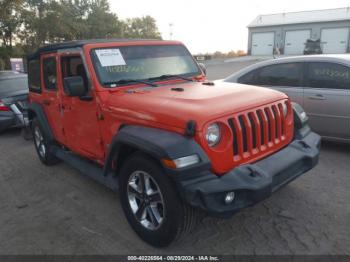  Salvage Jeep Wrangler