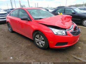  Salvage Chevrolet Cruze