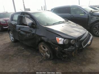  Salvage Chevrolet Sonic