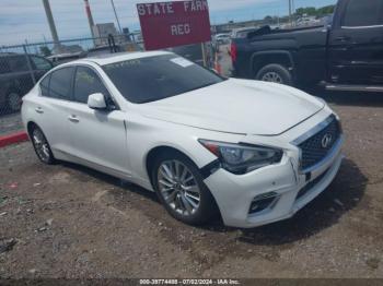  Salvage INFINITI Q50