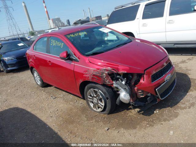  Salvage Chevrolet Sonic