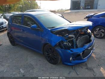  Salvage Chevrolet Sonic