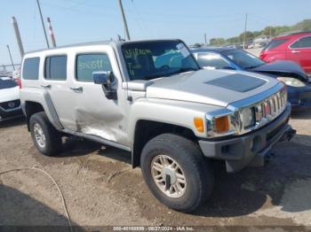  Salvage HUMMER H3 Suv