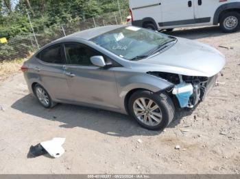  Salvage Hyundai ELANTRA