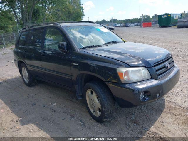  Salvage Toyota Highlander