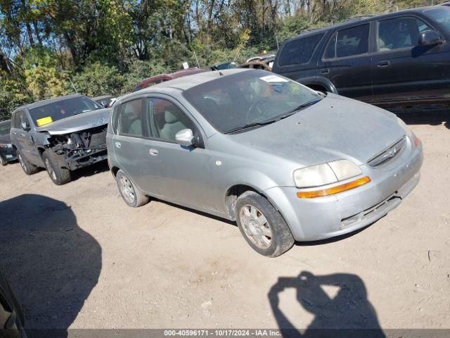  Salvage Chevrolet Aveo