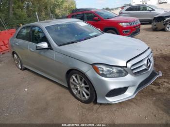  Salvage Mercedes-Benz E-Class