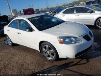  Salvage Pontiac G6