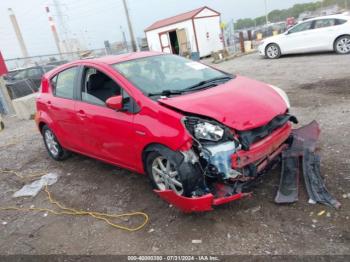  Salvage Toyota Prius c