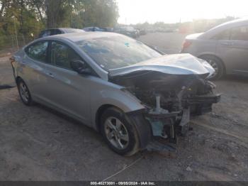  Salvage Hyundai ELANTRA