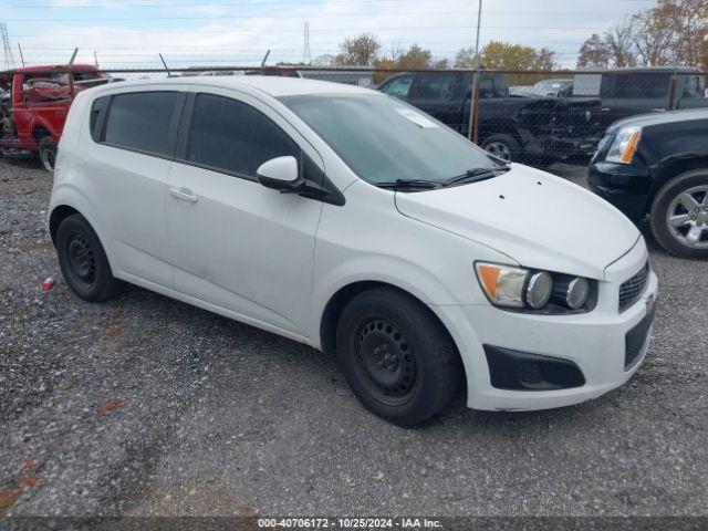  Salvage Chevrolet Sonic