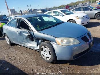  Salvage Pontiac G6