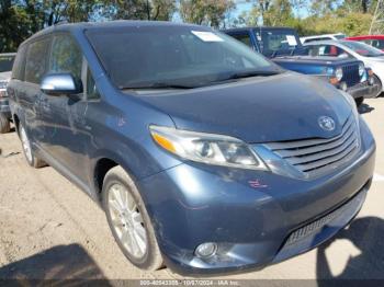  Salvage Toyota Sienna