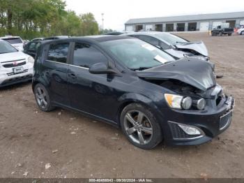  Salvage Chevrolet Sonic