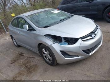  Salvage Hyundai ELANTRA