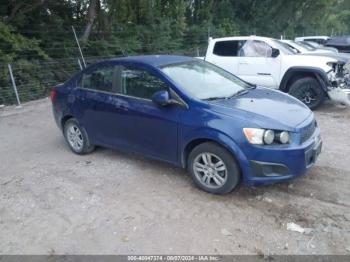  Salvage Chevrolet Sonic