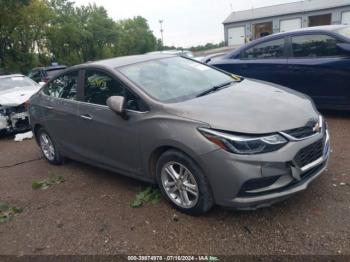  Salvage Chevrolet Cruze