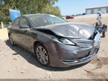  Salvage Lincoln MKZ