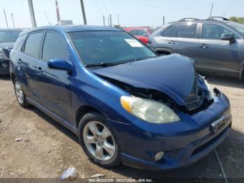  Salvage Toyota Matrix