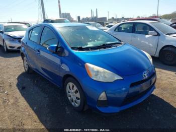  Salvage Toyota Prius c