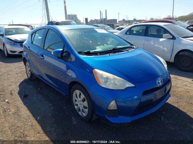  Salvage Toyota Prius c