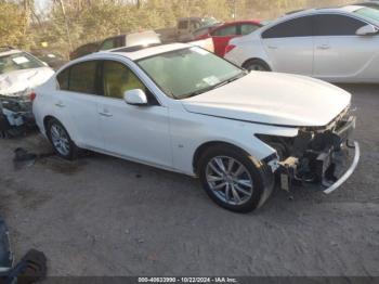  Salvage INFINITI Q50