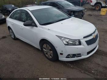  Salvage Chevrolet Cruze