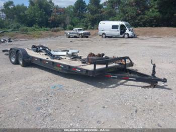  Salvage Flatbed Trailer