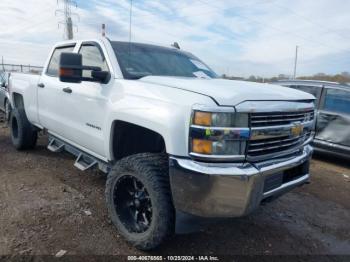  Salvage Chevrolet Silverado 2500