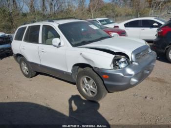  Salvage Hyundai SANTA FE