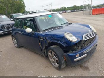  Salvage MINI Cooper