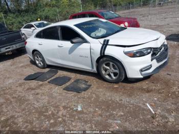  Salvage Chevrolet Malibu