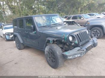  Salvage Jeep Wrangler