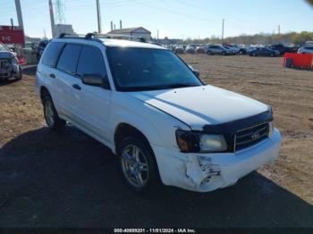  Salvage Subaru Forester