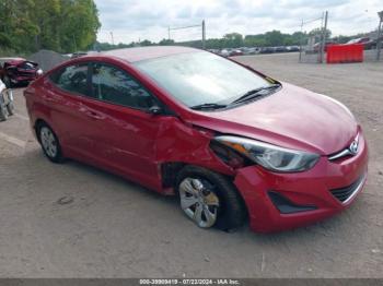  Salvage Hyundai ELANTRA