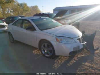  Salvage Pontiac G6