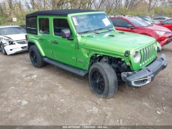  Salvage Jeep Wrangler