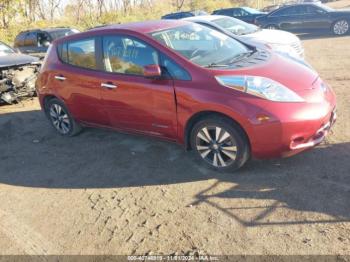  Salvage Nissan LEAF