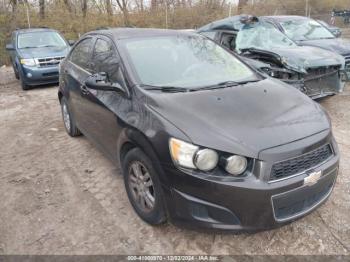  Salvage Chevrolet Sonic