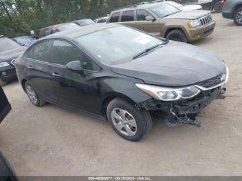  Salvage Chevrolet Cruze