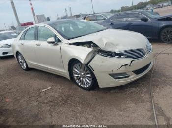  Salvage Lincoln MKZ