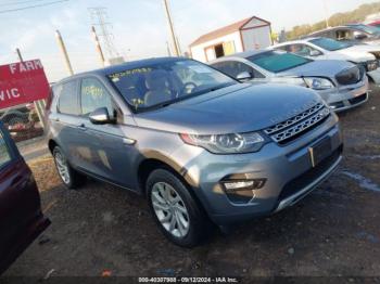  Salvage Land Rover Discovery