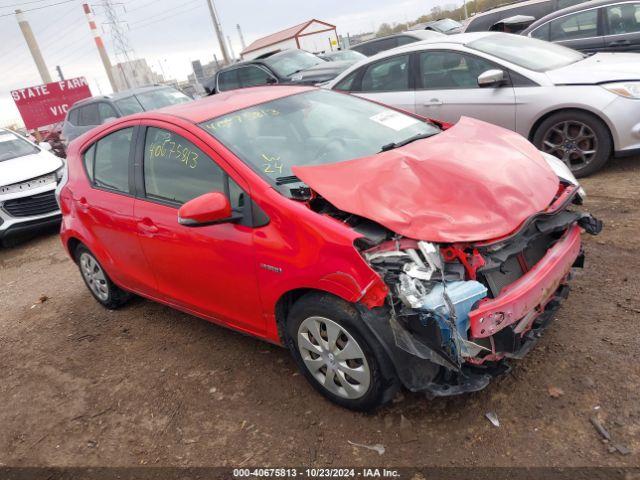  Salvage Toyota Prius c